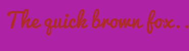 Image with Font Color AE2C23 and Background Color AE23A5